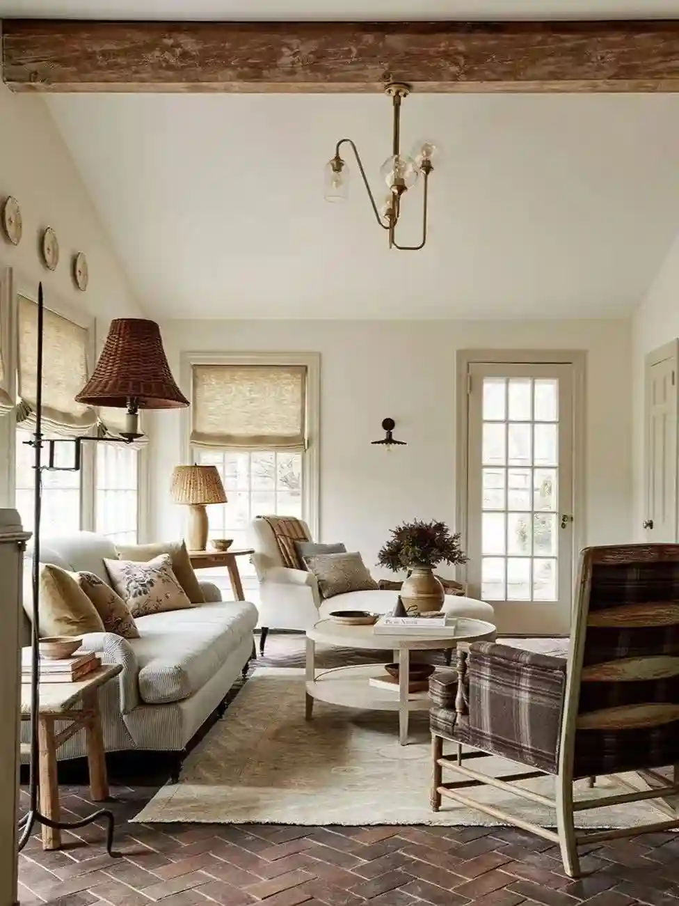 Furnished room with upholstered seating