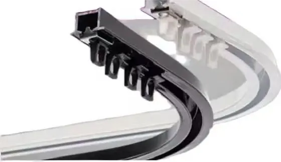 curved track component