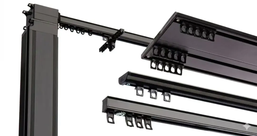 curtain track motor assembly